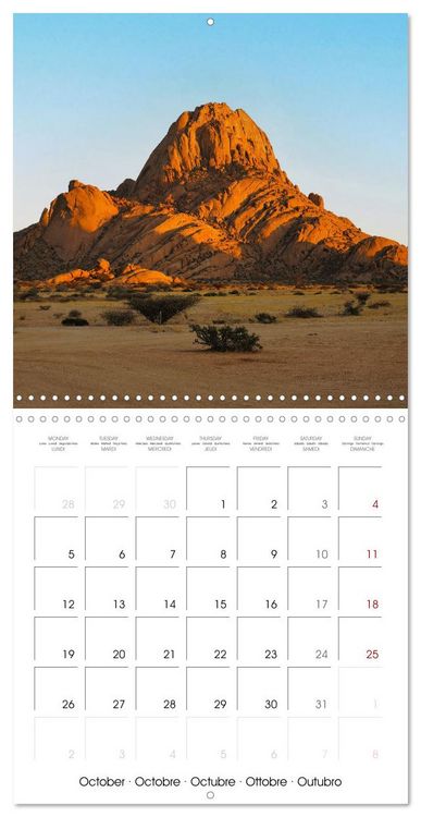 Produktbild: Namibian Adventure (Wall Calendar 2026 12 &times; 12 Inch) CALVENDO 12 Month Wall Calendar
