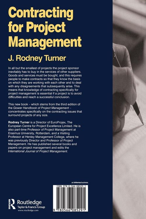 Produktbild: Contracting for Project Management
