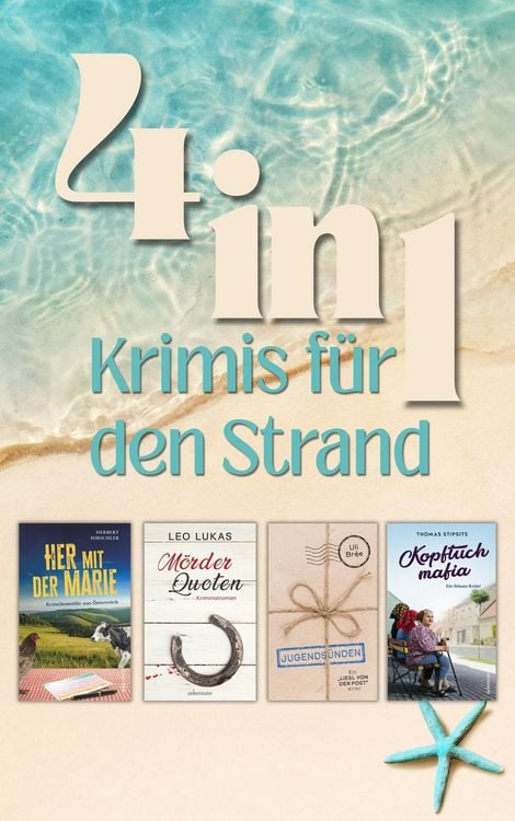 Produktbild: 4 in 1 - Krimis f&uuml;r den Strand