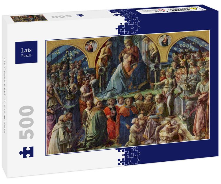 Produktbild: Lais Puzzle Fra Filippo Lippi - Kr&ouml;nung Mari&auml; 500 Teile