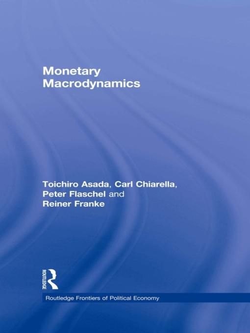 Produktbild: Monetary Macrodynamics