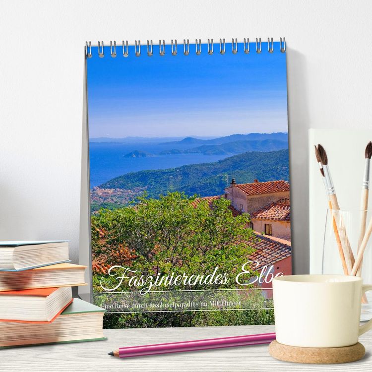 Produktbild: Faszinierendes Elba (Tischkalender 2026 DIN A5 hoch), CALVENDO Monatskalender