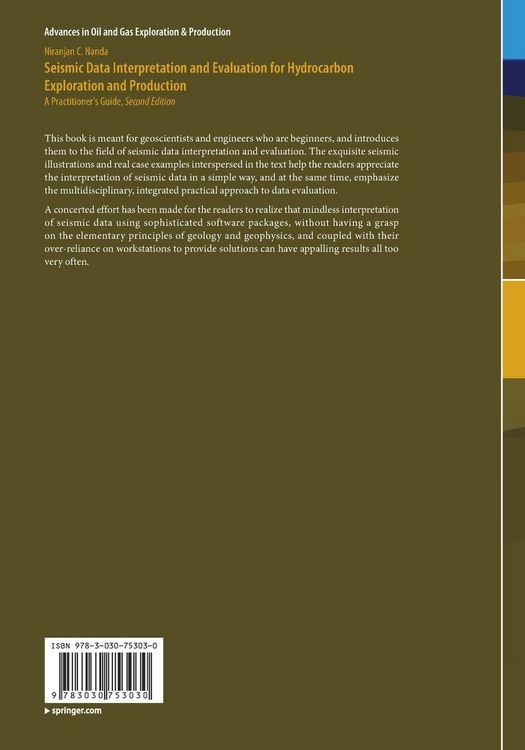 Produktbild: Seismic Data Interpretation and Evaluation for Hydrocarbon Exploration and Production