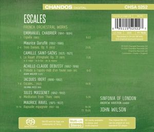 Produktbild: Escales-Franz&ouml;sische Orchesterwerke