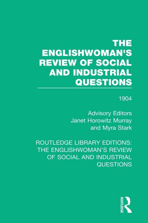 Produktbild: The Englishwoman's Review of Social and Industrial Questions