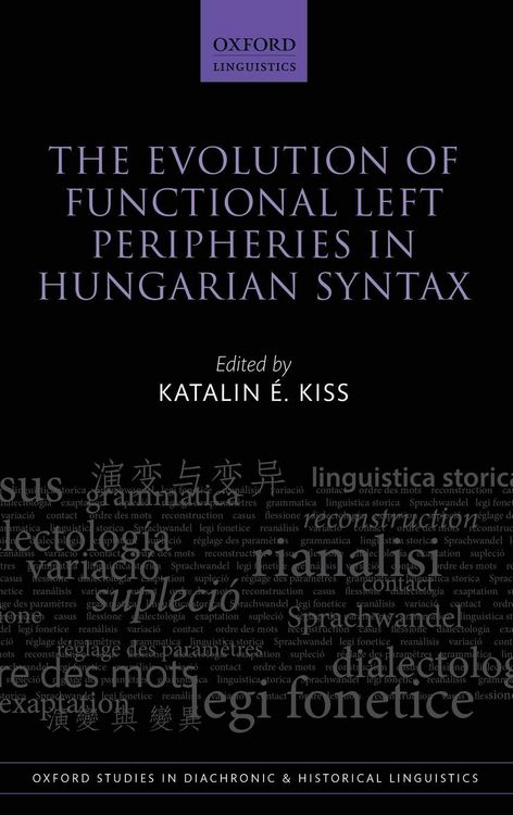 Produktbild: Evolution of Functional Left Peripheries in Hungarian Syntax