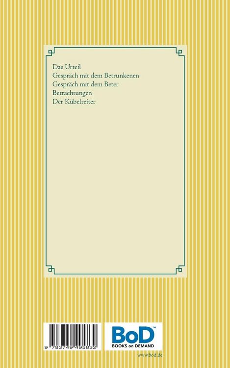 Produktbild: Das Urteil