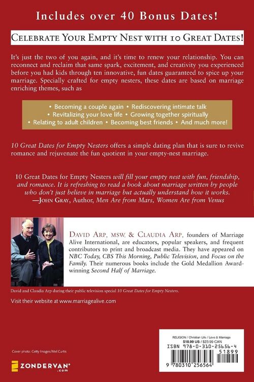 Produktbild: 10 Great Dates for Empty Nesters