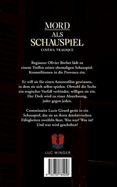 Produktbild: Mord als Schauspiel