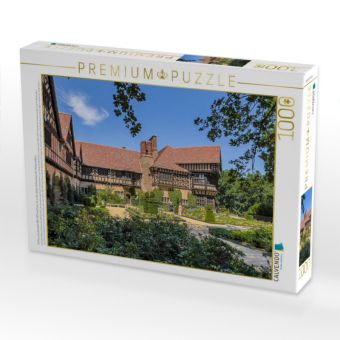 Produktbild: CALVENDO Puzzle Schloss Cecilienhof, 1913-1917 errichtet, ist es der letzte Schlossbau der Hohenzollern. | 1000 Teile Lege-Gr&ouml;&szlig;e 64x48cm Foto-Puzzle f&uuml;r gl&uuml;ckliche Stunden