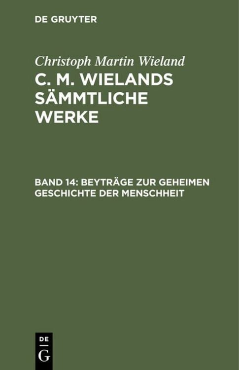 Produktbild: Beytr&auml;ge zur geheimen Geschichte der Menschheit
