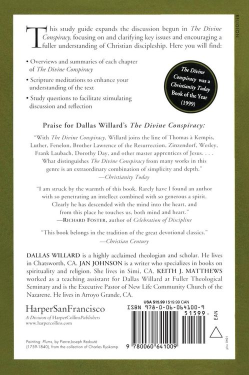 Produktbild: Dallas Willard's Study Guide to the Divine Conspiracy
