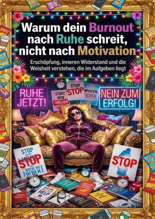 Produktbild: Warum dein Burnout nach Ruhe schreit, nicht nach Motivation