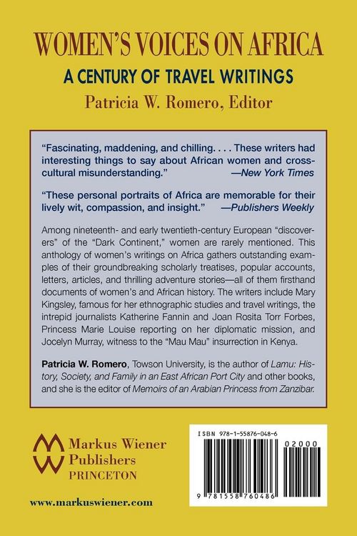 Produktbild: Women's Voices on Africa