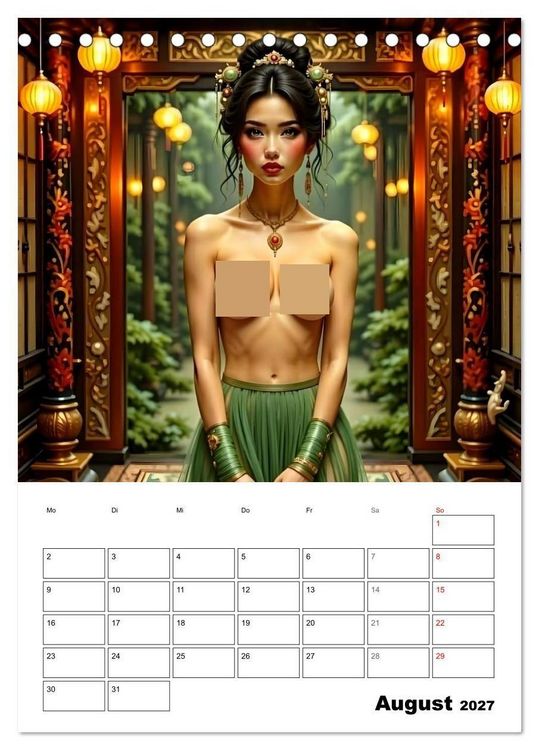 Produktbild: T&ouml;chter der alten G&ouml;tter (Tischkalender 2027 DIN A5 hoch), CALVENDO Monatskalender