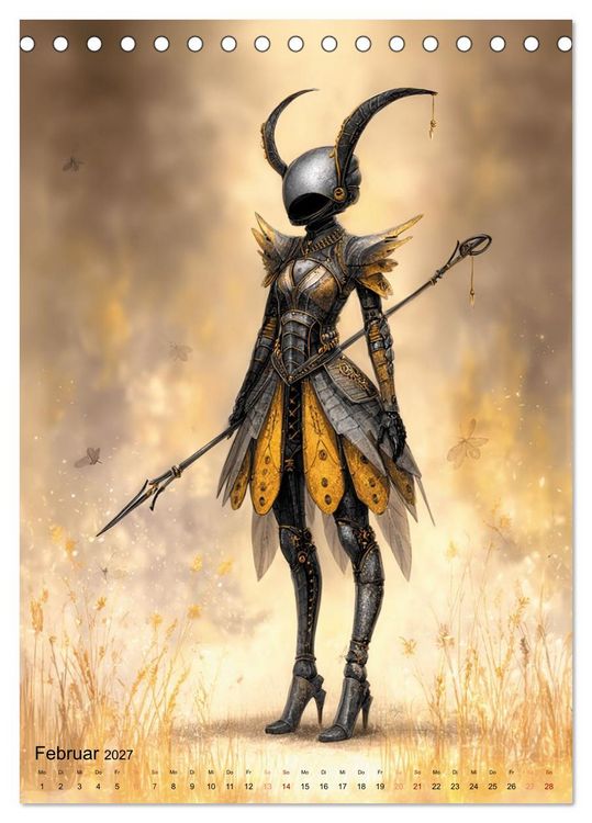 Produktbild: Insecta Fantastica (Tischkalender 2027 DIN A5 hoch), CALVENDO Monatskalender