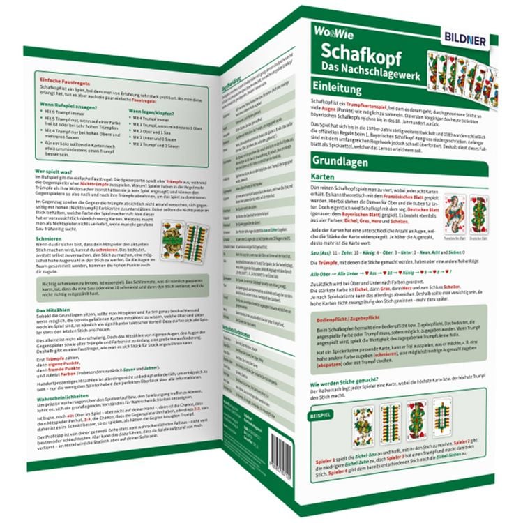 Produktbild: Schafkopf verstehen &ndash; spielen &ndash; gewinnen: Alles auf einen Blick!
