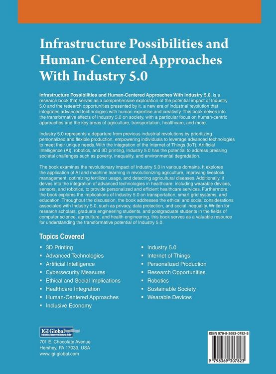 Produktbild: Infrastructure Possibilities and Human-Centered Approaches With Industry 5.0