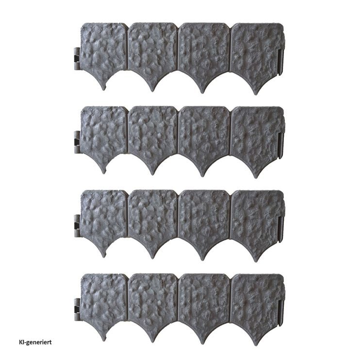 Produktbild: HTI-Living HTI-Living Beeteinfassung 328 cm Steinoptik HTI-Living Beeteinfassung 328 cm Steinoptik