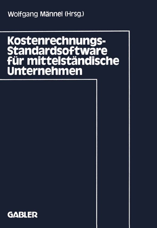 Produktbild: Kostenrechnungs-Standardsoftware f&uuml;r mittelst&auml;ndische Unternehmen