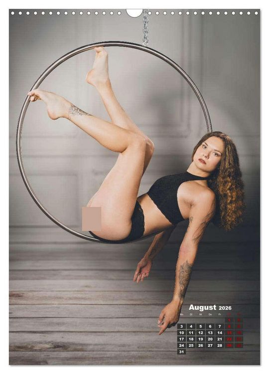 Produktbild: Aerial Hoop Magic (Wandkalender 2026 DIN A3 hoch), CALVENDO Monatskalender