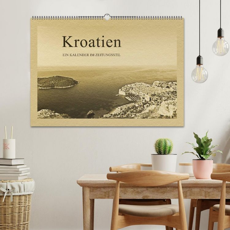 Produktbild: Kroatien (Wandkalender 2026 DIN A2 quer), CALVENDO Monatskalender