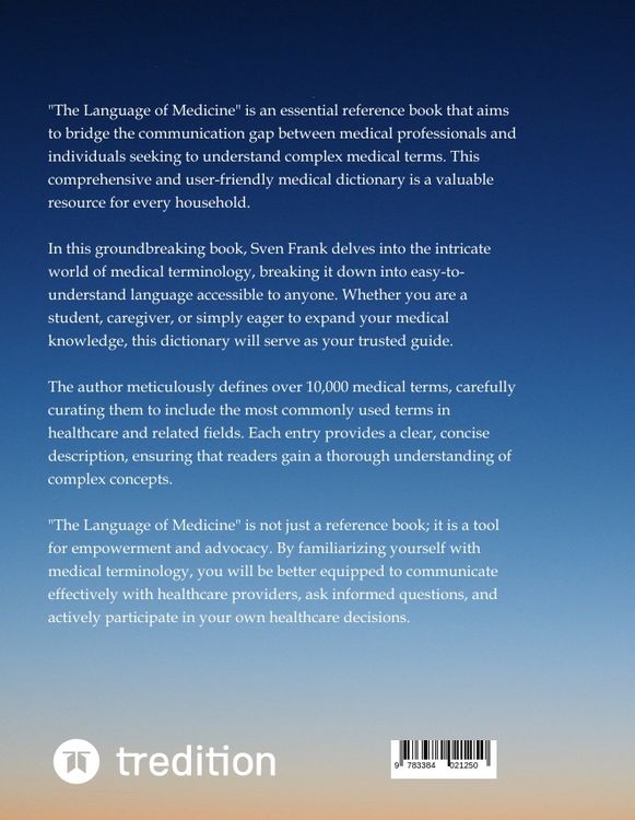 Produktbild: The Language of Medicine