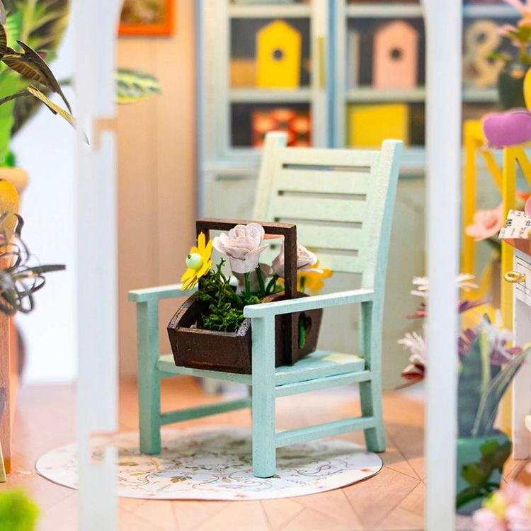Produktbild: Book Nook DIY B&uuml;cherecke Sonnige Blume