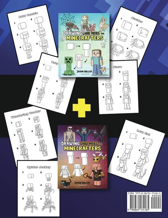 Produktbild: The Big Book of Drawing Chibi Mobs for Minecrafters