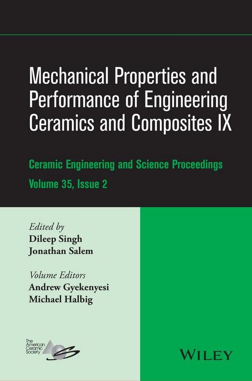 Produktbild: Mechanical Properties and Performance of Engineering Ceramics and Composites IX, Volume 35, Issue 2
