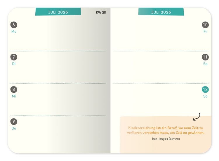 Produktbild: ErzieherInnenkalender 2026 / 2027