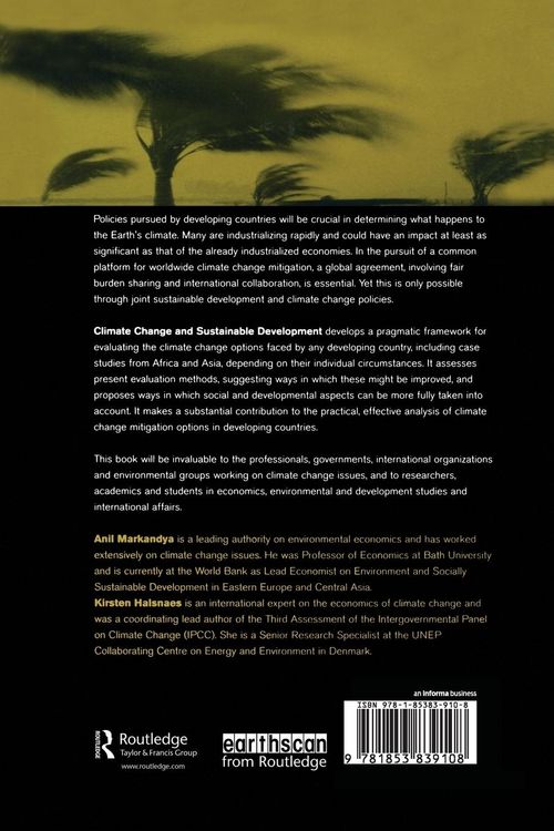 Produktbild: Climate Change and Sustainable Development