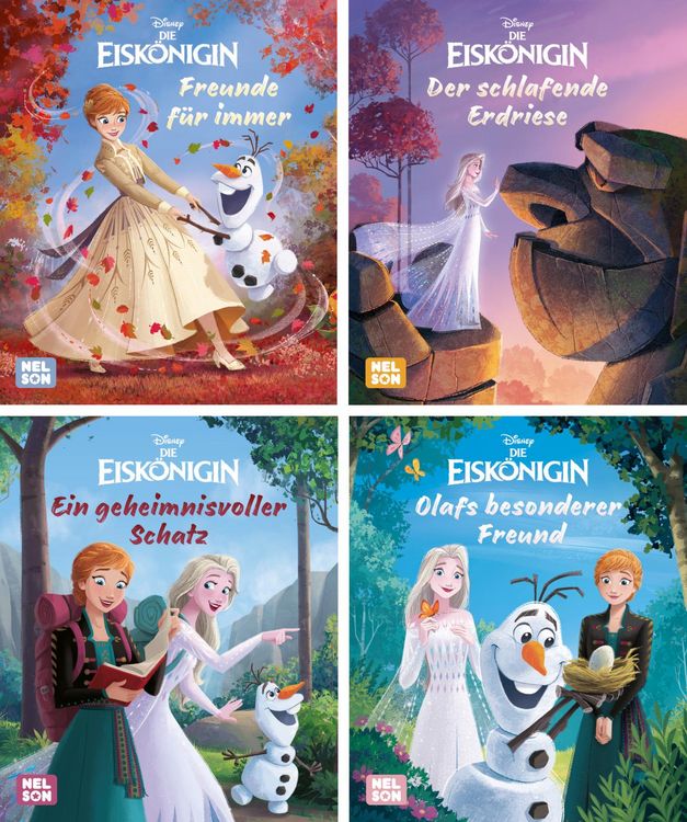 Produktbild: Nelson Mini-B&uuml;cher: 4er Disney Die Eisk&ouml;nigin 17-20