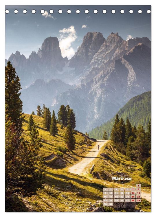 Produktbild: Dolomiten, ein Meer aus Bergen by VogtArt (Tischkalender 2026 DIN A5 hoch), CALVENDO Monatskalender