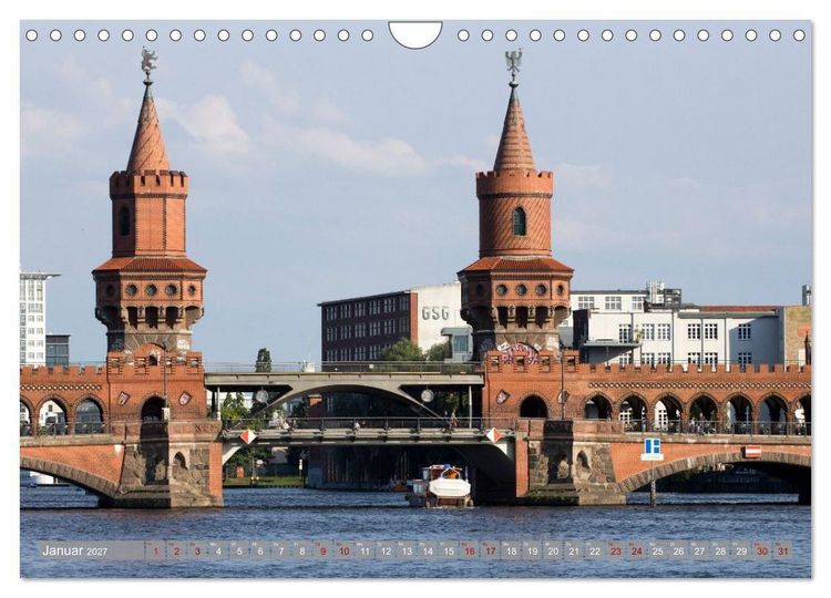 Produktbild: Hausbooturlaub Deutschland - Berlin und Brandenburg (Wandkalender 2027 DIN A4 quer), CALVENDO Monatskalender