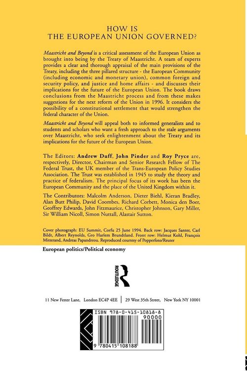 Produktbild: Maastricht and Beyond