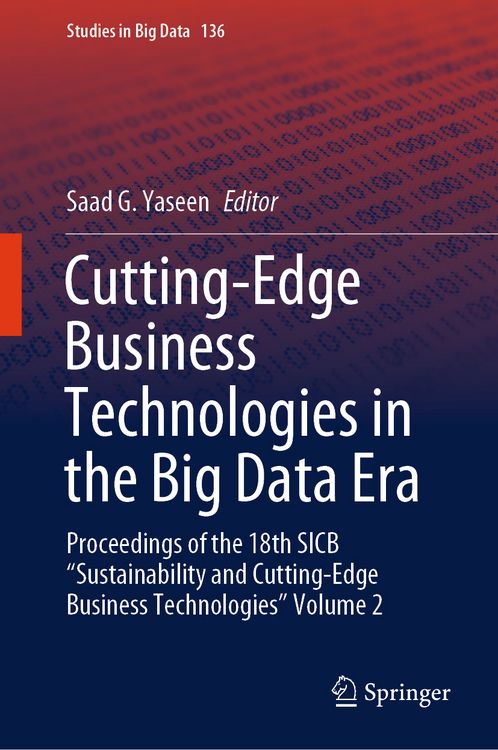 Produktbild: Cutting-Edge Business Technologies in the Big Data Era