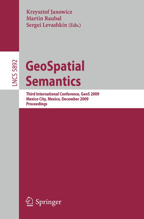 Produktbild: GeoSpatial Semantics