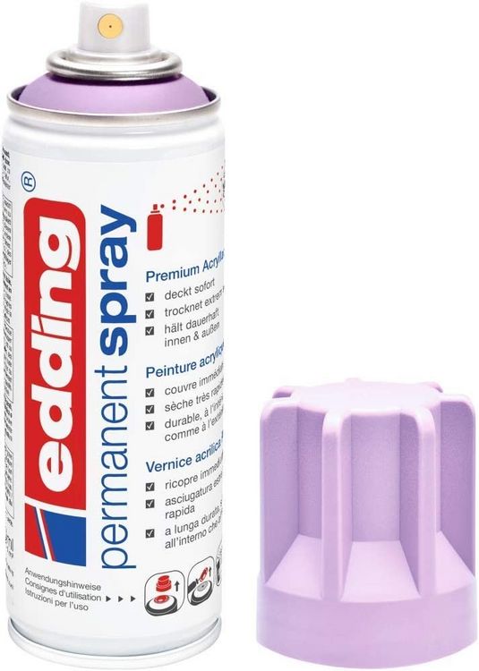 Produktbild: 5200 Permanent Spray, hell lavendel matt, 200ml Premium Acryllack