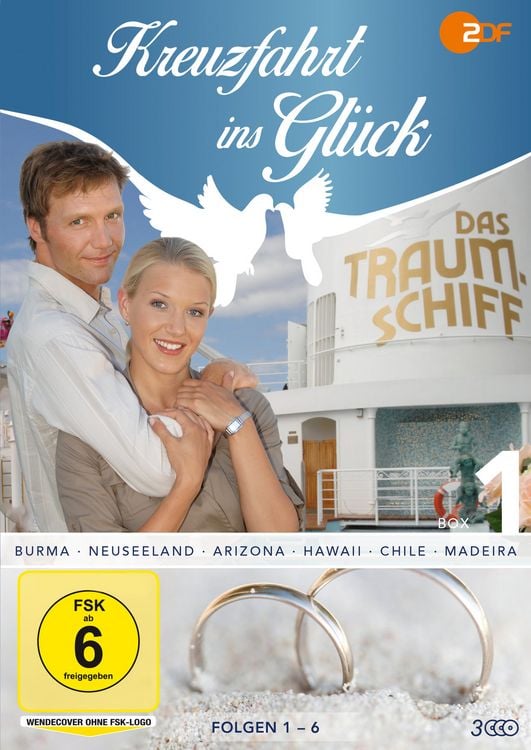 Produktbild: Kreuzfahrt ins Gl&uuml;ck - Box 1 - Folge 1-6 [3 DVDs]
