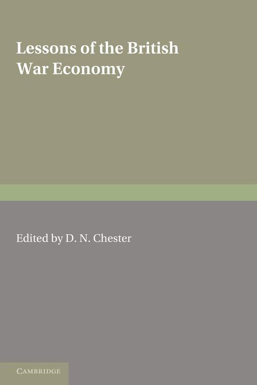 Produktbild: Lessons of the British War Economy