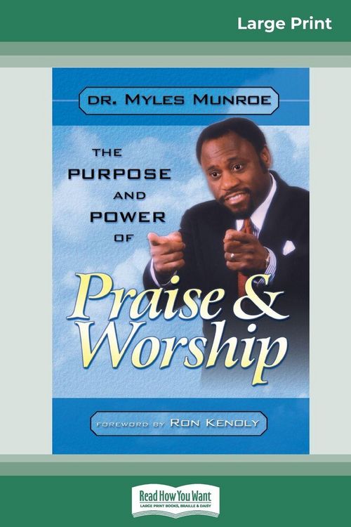 Produktbild: Purpose and Power of Praise and Worship (16pt Large Print Edition)