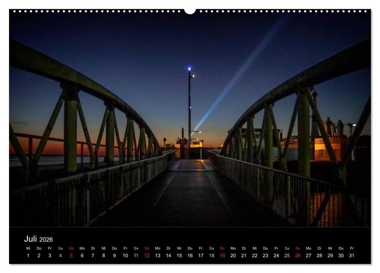 Produktbild: Bremerhaven - Blickpunkte (hochwertiger Premium Wandkalender 2026 DIN A2 quer), Kunstdruck in Hochglanz