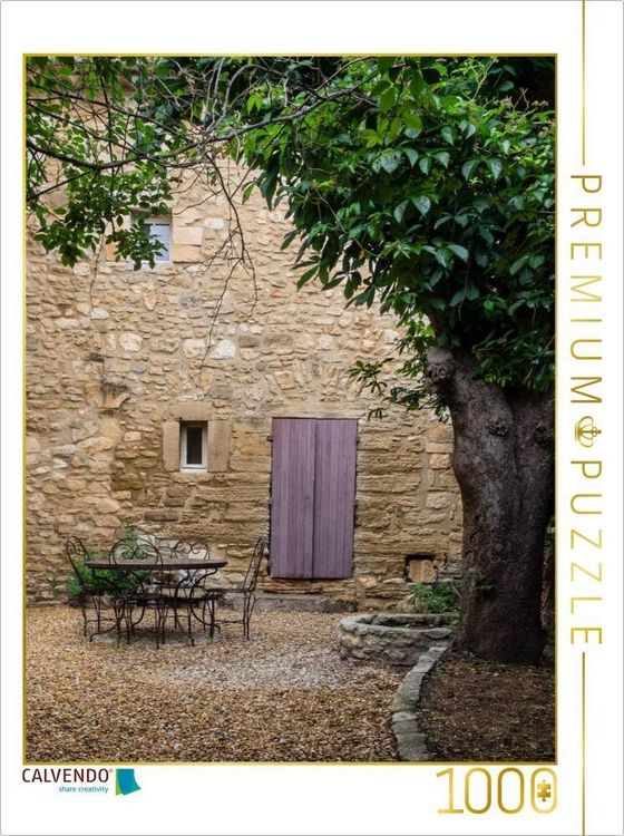 Produktbild: CALVENDO Puzzle T&uuml;re zum Hof - Venasque | 1000 Teile Lege-Gr&ouml;&szlig;e 64x48cm Foto-Puzzle f&uuml;r gl&uuml;ckliche Stunden