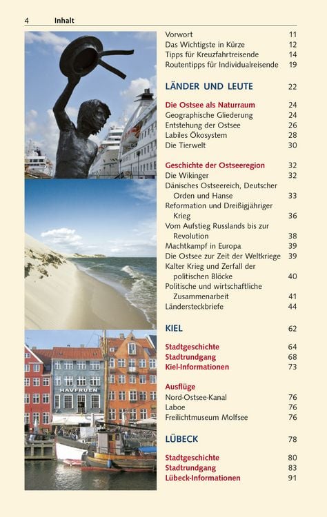 Produktbild: TRESCHER Reisef&uuml;hrer Ostseest&auml;dte