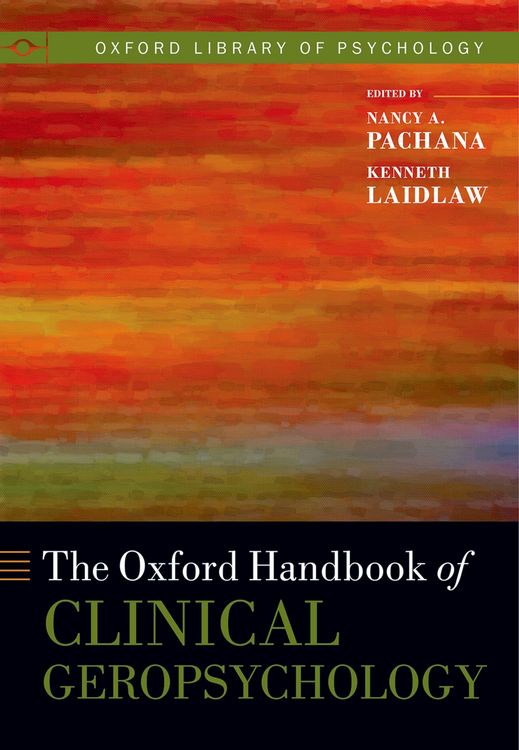 Produktbild: The Oxford Handbook of Clinical Geropsychology