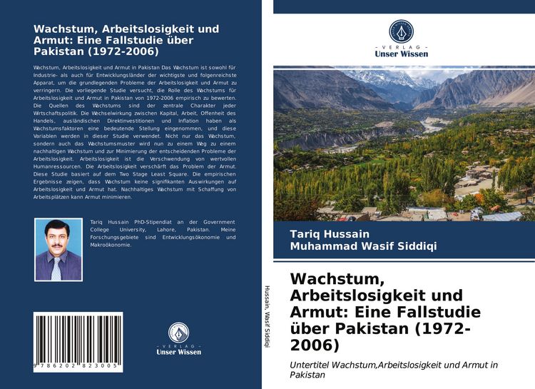 Produktbild: Wachstum, Arbeitslosigkeit und Armut: Eine Fallstudie &uuml;ber Pakistan (1972-2006)