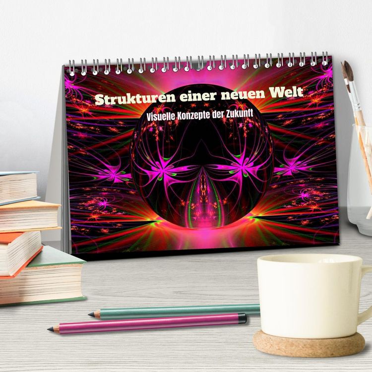 Produktbild: Strukturen einer neuen Welt (Tischkalender 2027 DIN A5 quer), CALVENDO Monatskalender