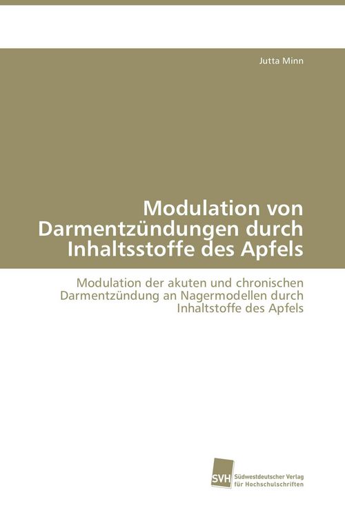 Produktbild: Modulation von Darmentz&uuml;ndungen durch Inhaltsstoffe des Apfels