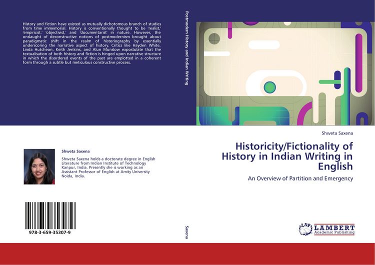 Produktbild: Historicity/Fictionality of History in Indian Writing in English